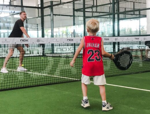 Bali Padel Academy court view