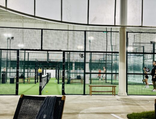Bali Padel Academy court view