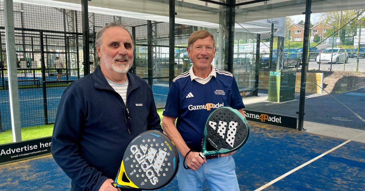 Game4Padel Withdean Sports Complex three covered padel courts the first all-weather courts in Brighton
