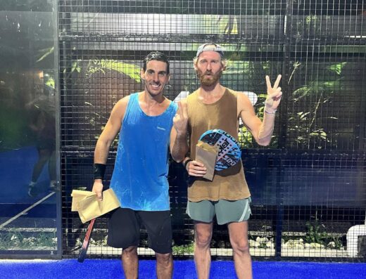 Monkey Padel Bali Ubud court view