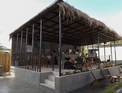 Monkey Padel Bali Ubud court view