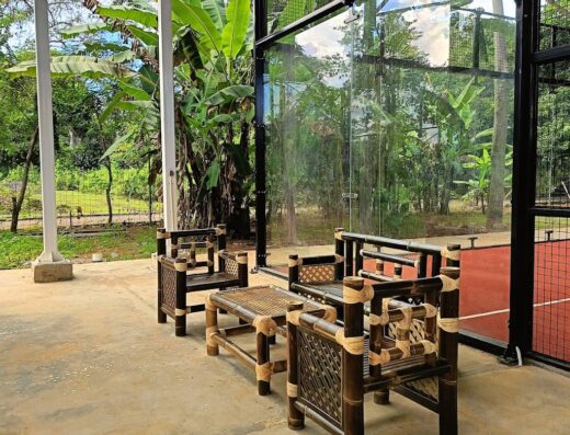 Padel Club Indonesia - Jimbaran, Bali court view