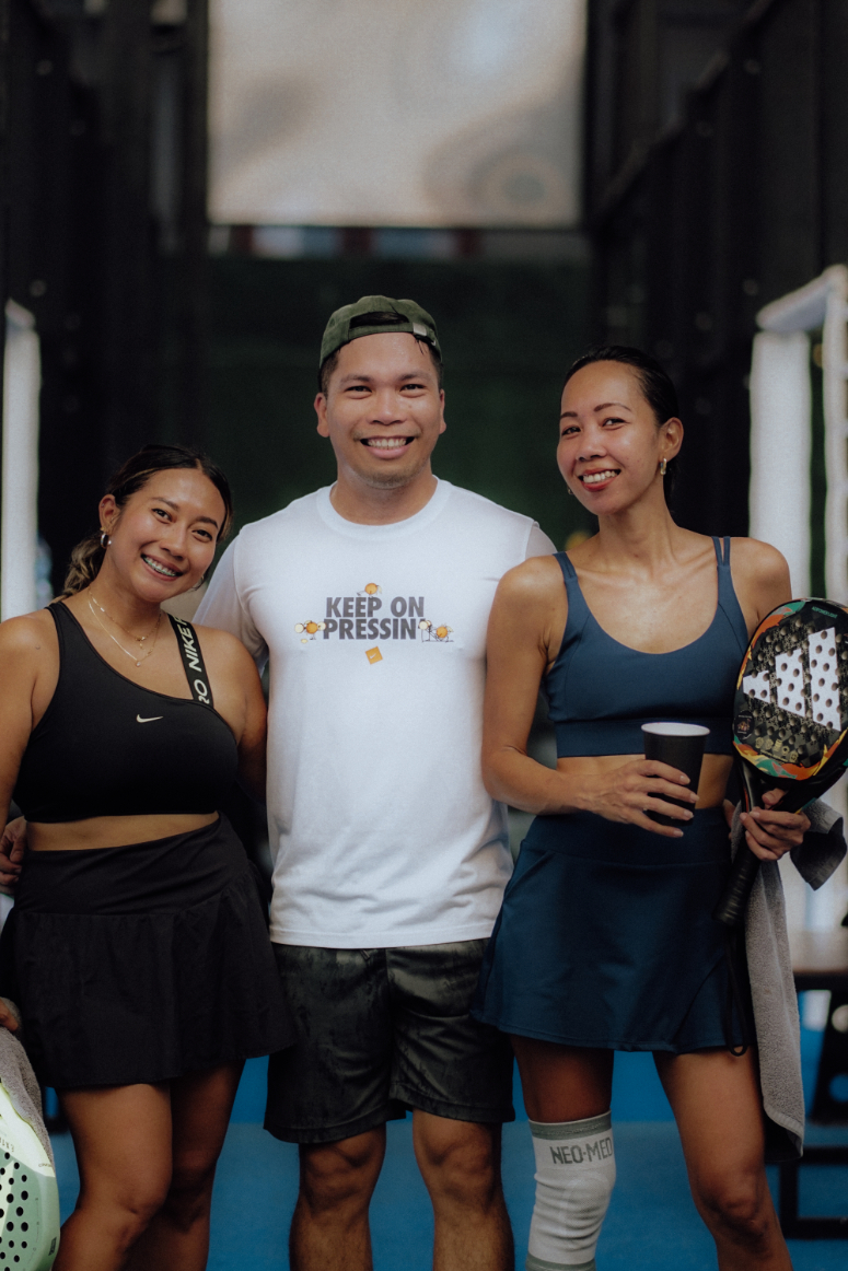 Padel courts at Jungle Padel Bali
