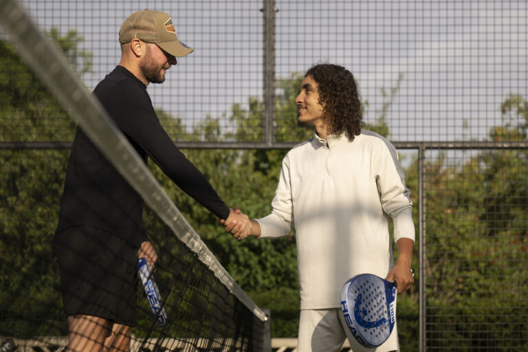 the courts at the regents park padel court