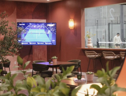 Alma Padel court view