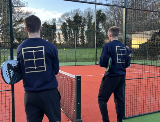 Courts Padel at The Retreat Elcot Park court view