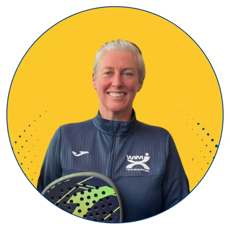 Jo Ward, padel coach
