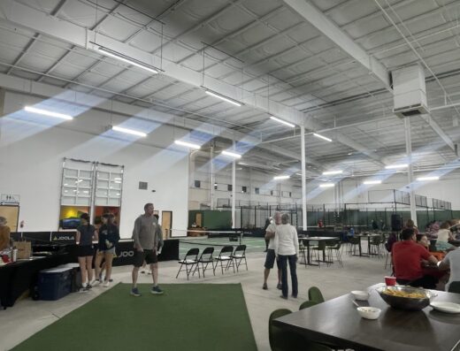 Kraken Padel Club court view