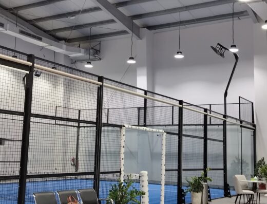Le Padel court view