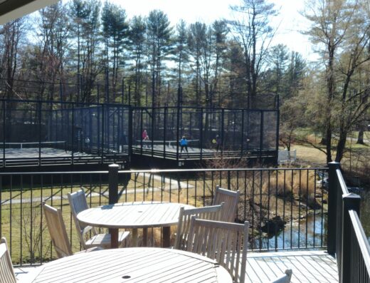 New Canaan Field Club court view