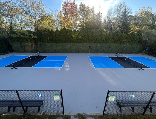 Paddles Up Pickleball & Padel court view