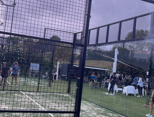 Padel Crush Wembley court view