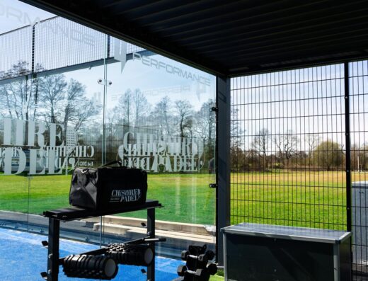 Padel Elite Sheffield court view