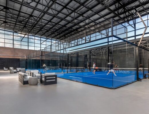 Padel Haus Atlanta court view
