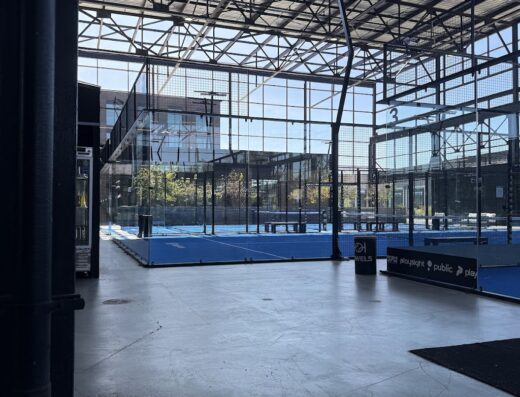 Padel Haus Atlanta court view