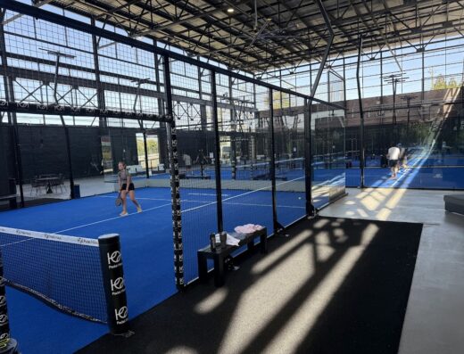 Padel Haus Atlanta court view