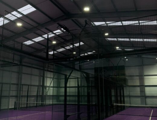 Padel World UK court view