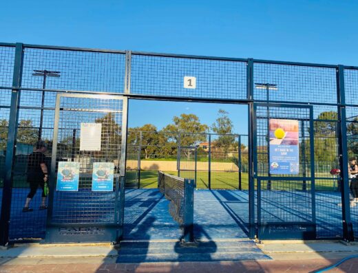 Padelwest court view