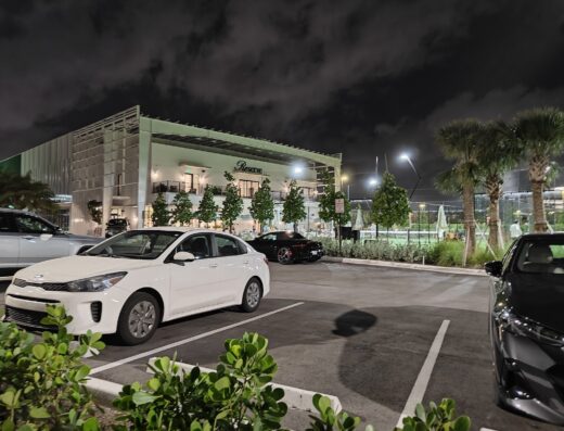 Reserve Padel court view