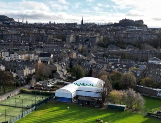 The Grange Club padel courts