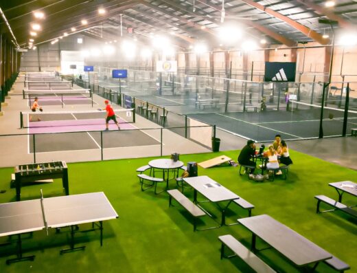 The King of Padel SA court view