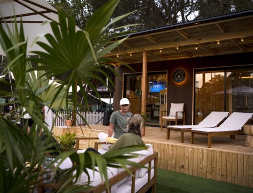 Tribe Padel and Wellness court view