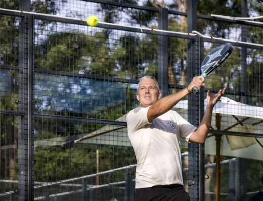 Tribe Padel and Wellness court view