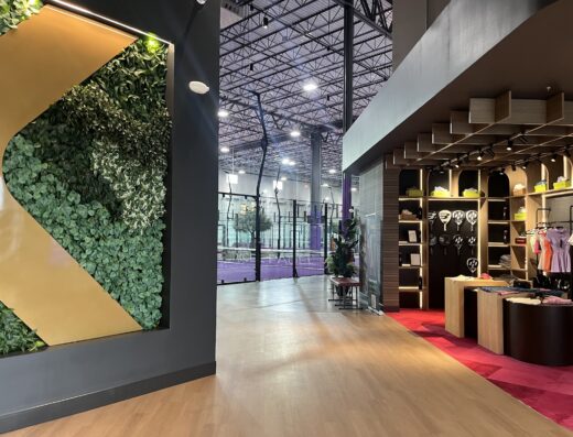 Xcel Padel - West Palm Beach court view