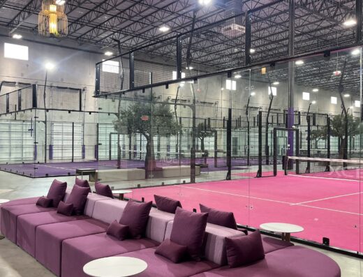 Xcel Padel - West Palm Beach court view