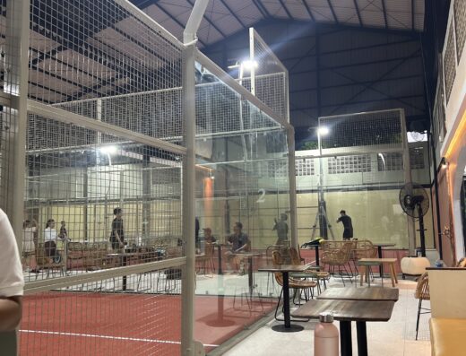 Jè Padel Club court view