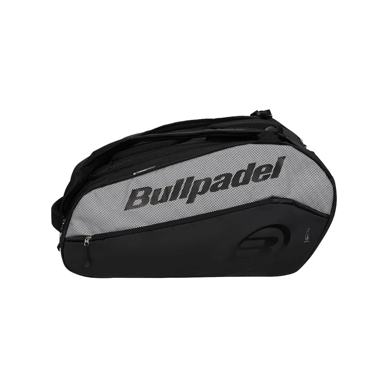 Bullpadel Vertex 2026 padel bag in black and grey on white