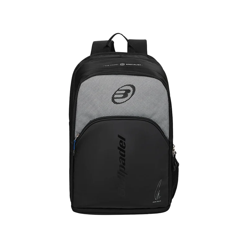 Bullpadel Vertex backpack 2026 in black and grey on white