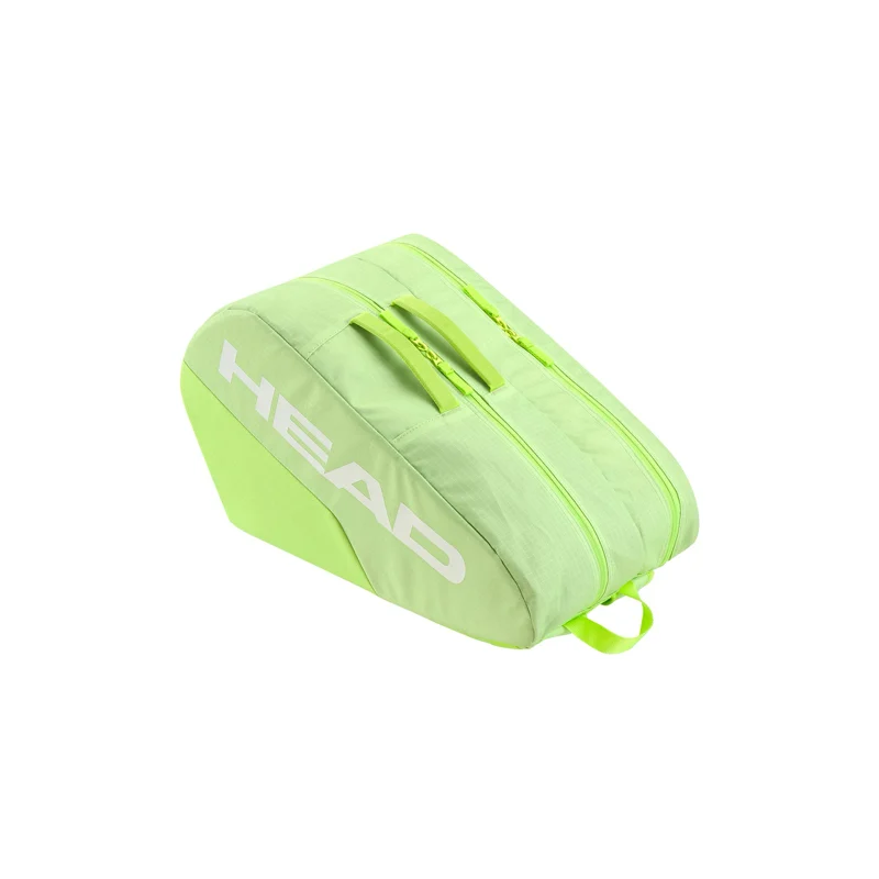 Head Base Padel Bag M in pale lime on white