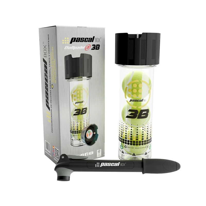 Bullpadel Pascal Box 3B on white, our top pick