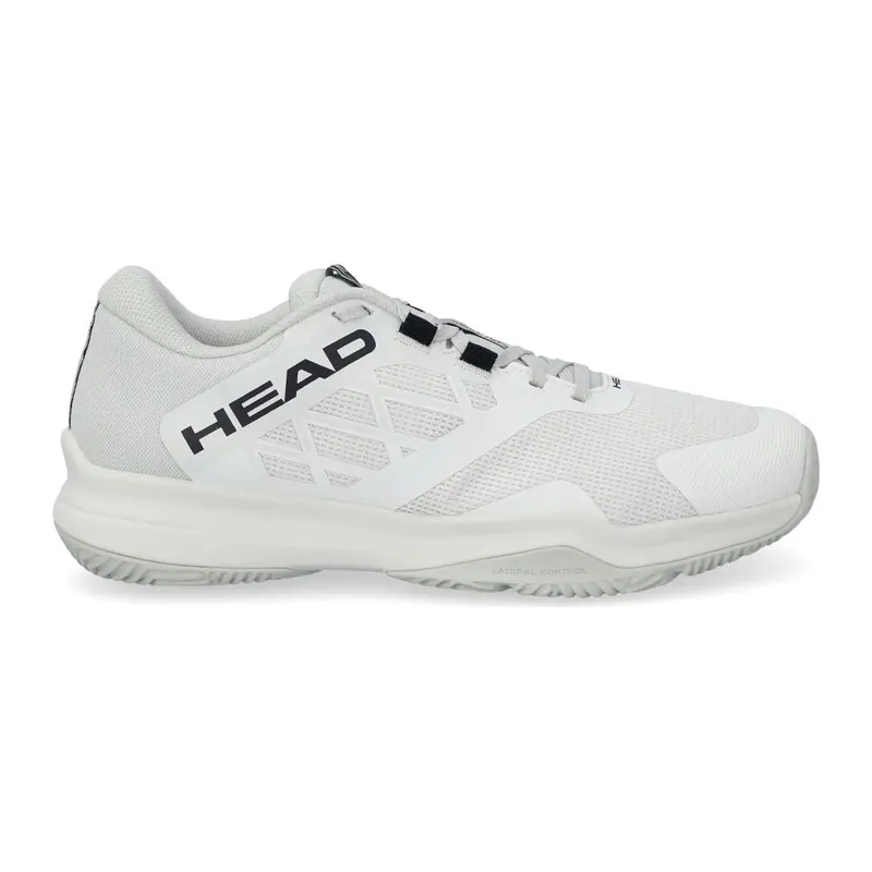 Head Motion Team 1.5 Padel 2026 shoe in white and grey on white
