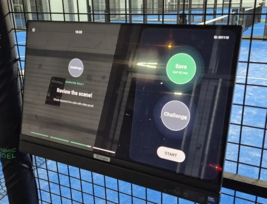 Dynamic Padel court view