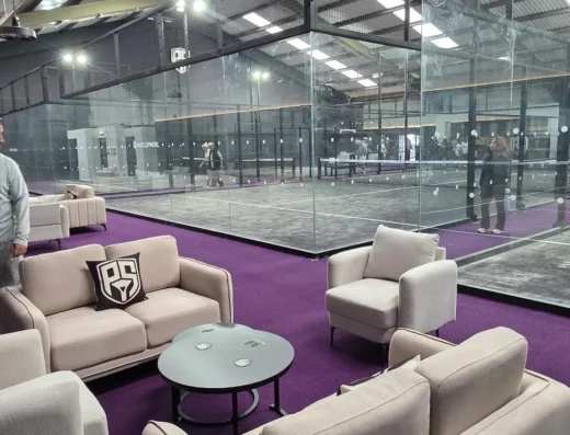 Padelsphere court view