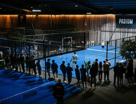 Padium Cardiff court view
