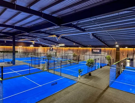Padium Cardiff court view