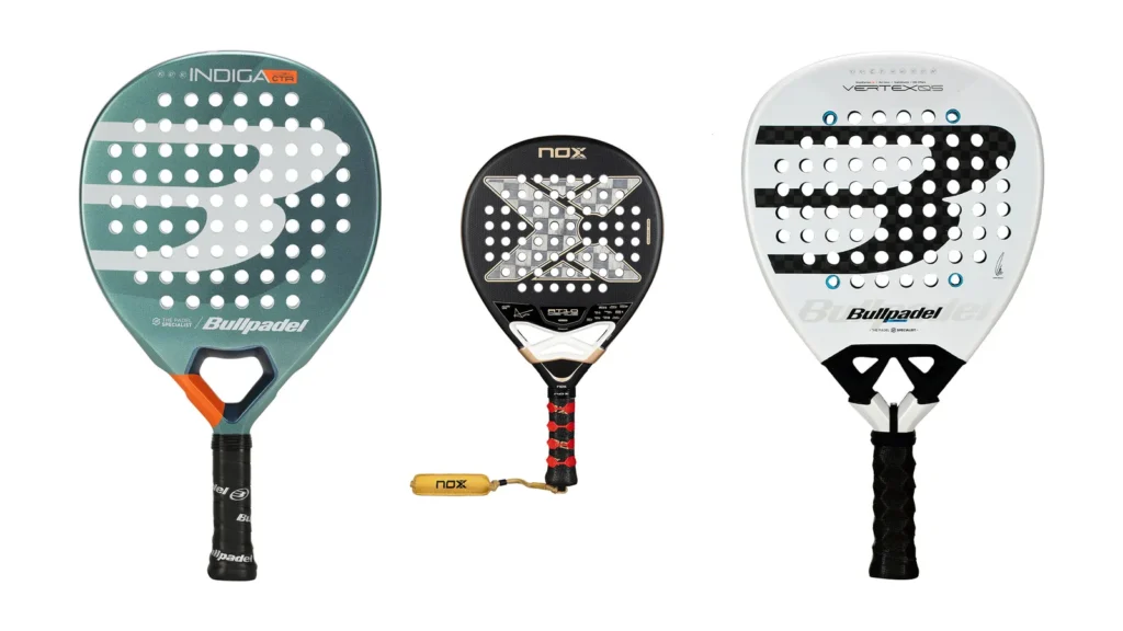 How to Choose a Padel Racket, Shape, Weight and Balance