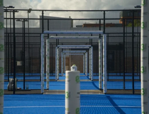 S3 Padel Finchley Road court view