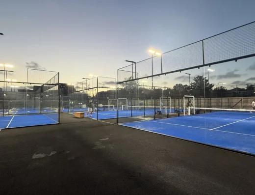 S3 Padel Finchley Road court view