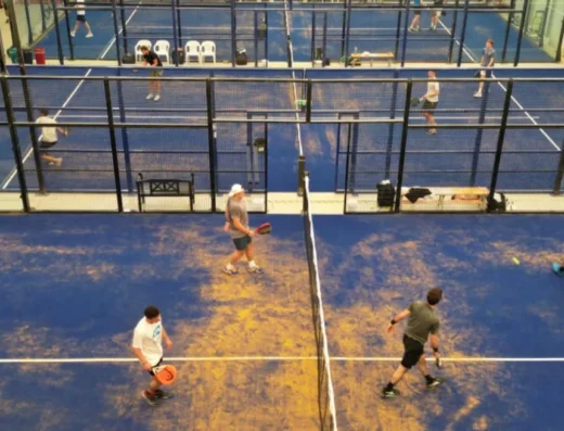 Stratford Padel Club court view