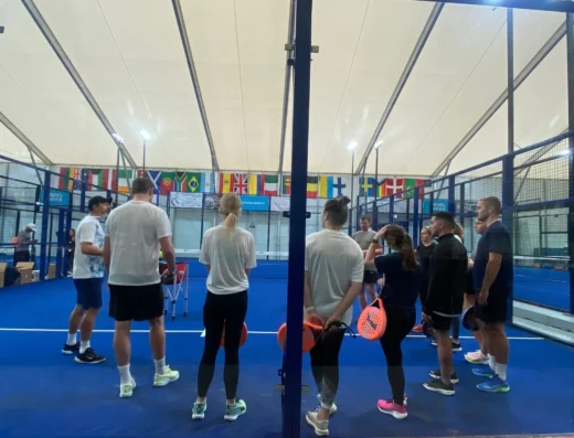 Stratford Padel Club court view