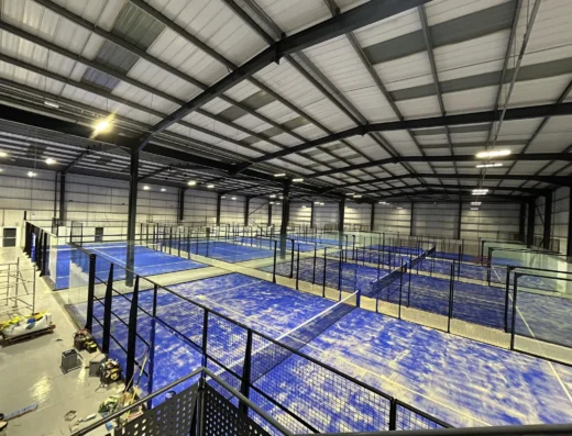 Padel Social House court view