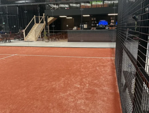 Poulton Padel Club court view