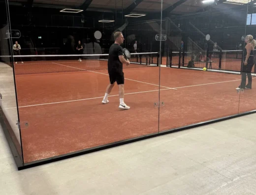 Poulton Padel Club court view
