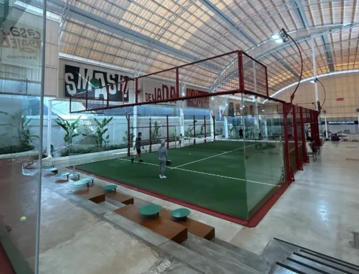 Casa De Padel Prestigio court view