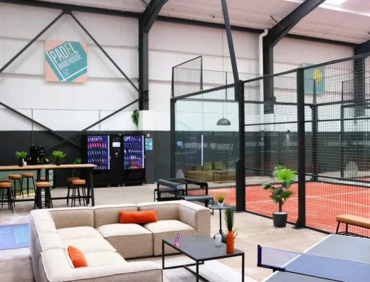 Padel Warehouse 52 Tamworth court view