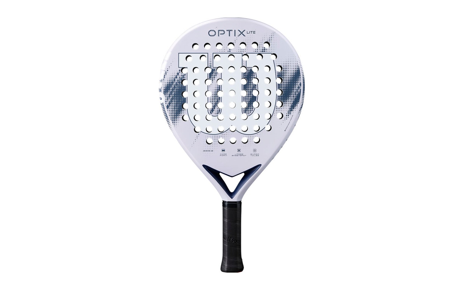Wilson Optix V2 Lite 2026 padel racket in lilac